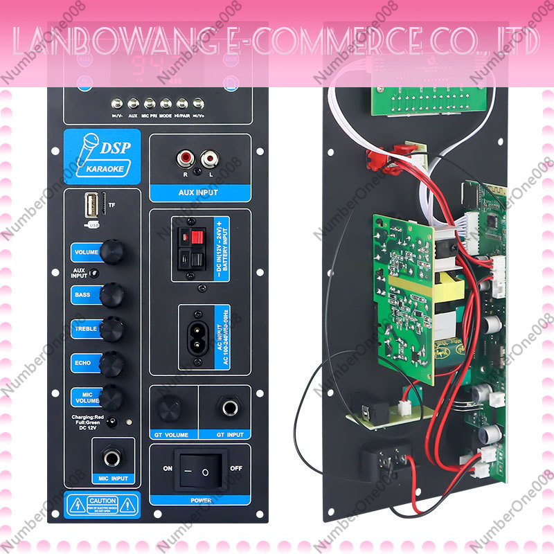 Outdoor Power Module - Dance Party Bluetooth-versterker moederbord, Karaoke Reverb