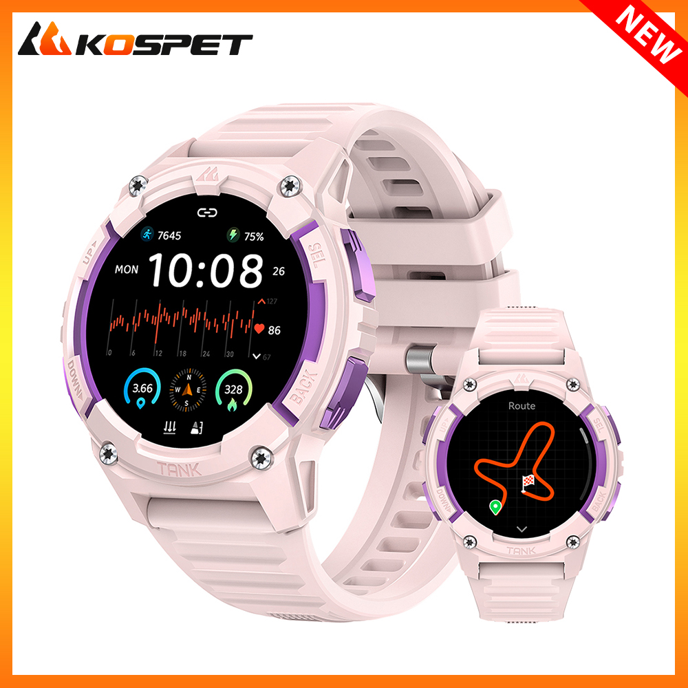 Outdoor Power Hours - KOSPET TANK S2 GPS Smart Horloges