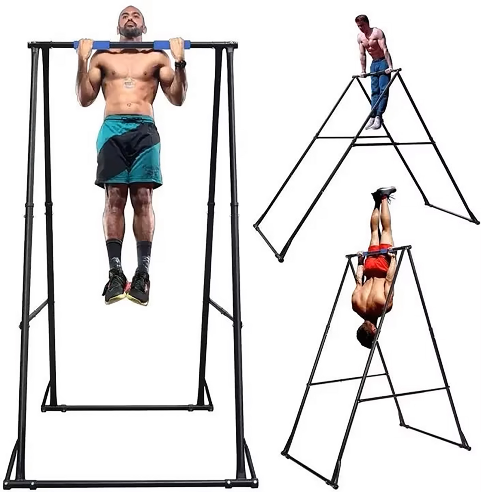 Outdoor Power Tower Pull Up Bar - Goede kwaliteit homegym pull-up bar opvouwbare