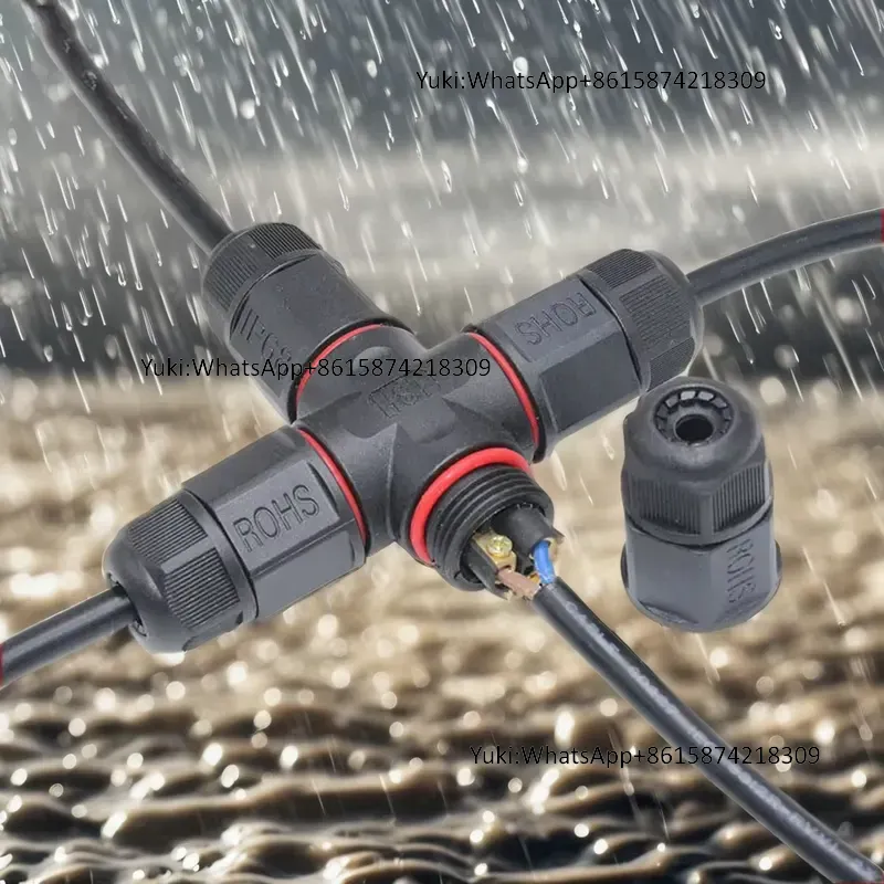 Outdoor Power Wire - IP68 Waterdichte Kabel T Tap Elektrische