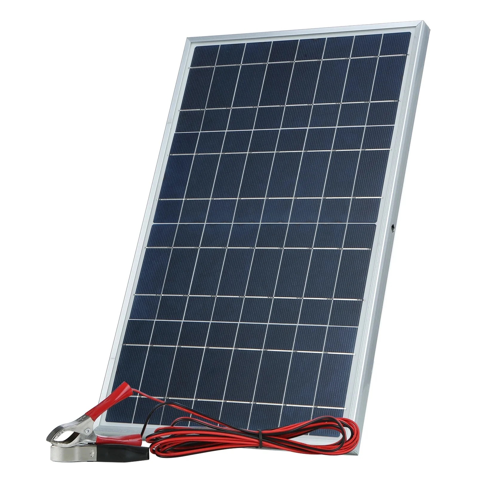 Outdoor Power Source - 35W zonnepaneelkit Complete 12V polykristallijne zonne-energie