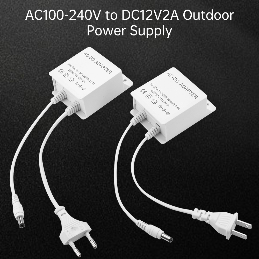 DC12V 2A EU Plug Adapter Bevei - Outdoor Power Wire recensie en prijs