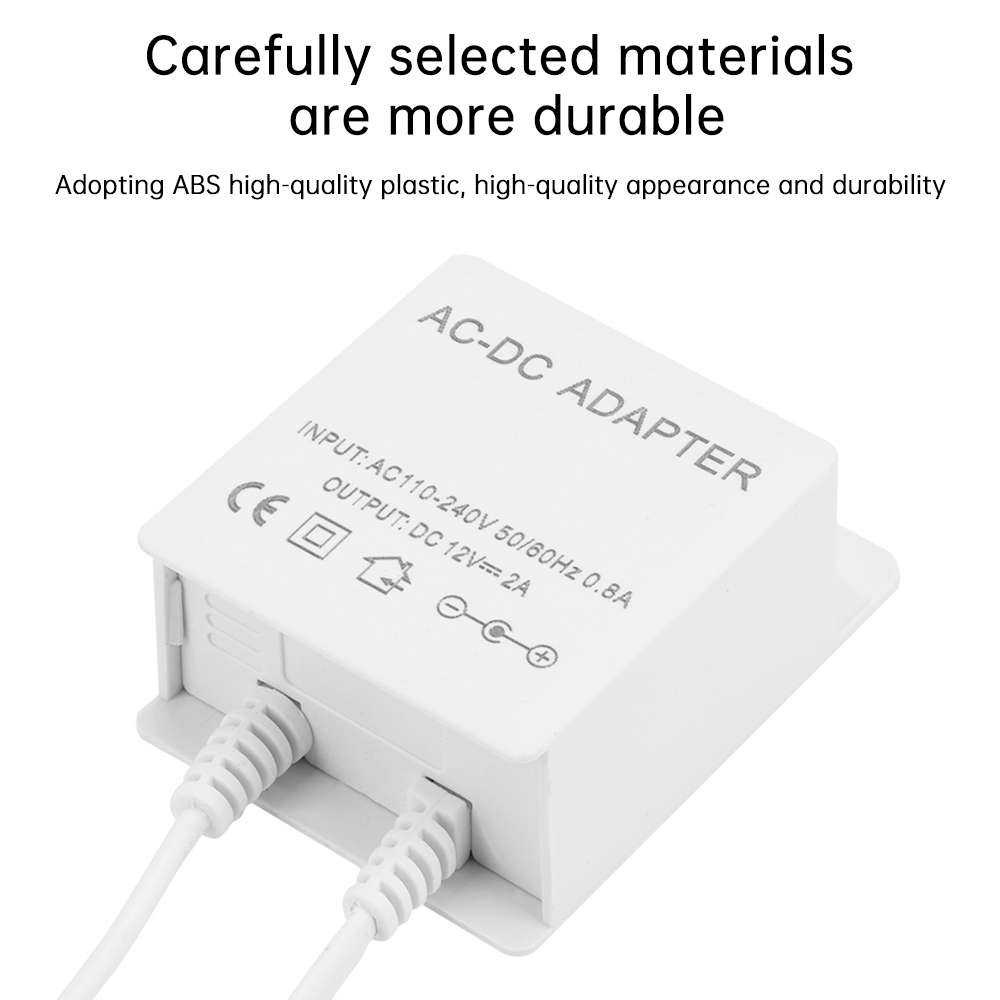DC12V 2A EU Plug Adapter Bevei - Outdoor Power Wire recensie en prijs