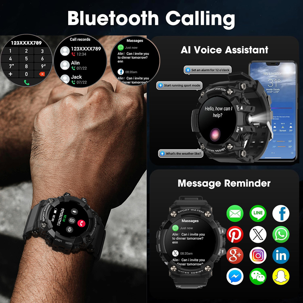 Realtek Smartwatch voor buiten - Outdoor Power Hours recensie en prijs