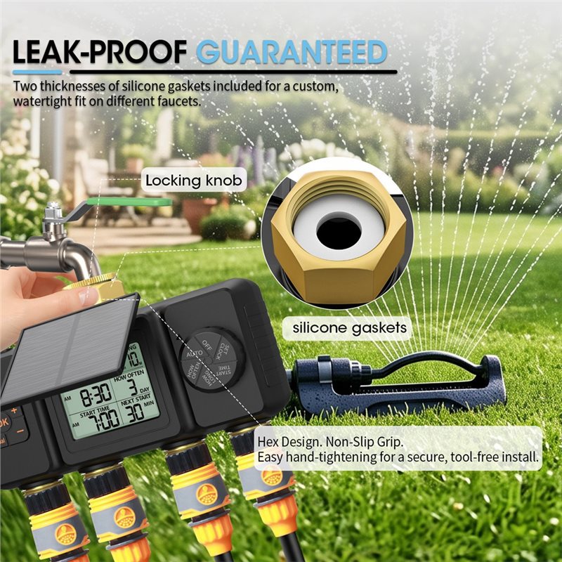 VELIF-BSP3/4 Compatibele Zonne - Power Zone Outdoor Timer recensie en prijs