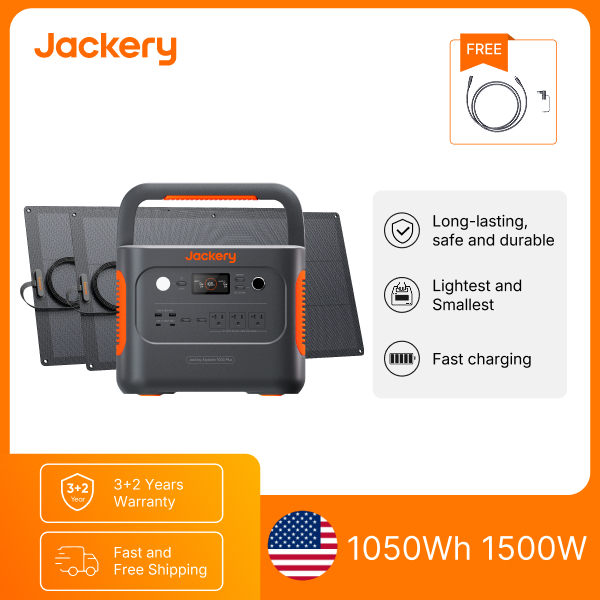 Jackery E1000AC 1050Wh draagba - Outdoor Power Wire recensie en prijs