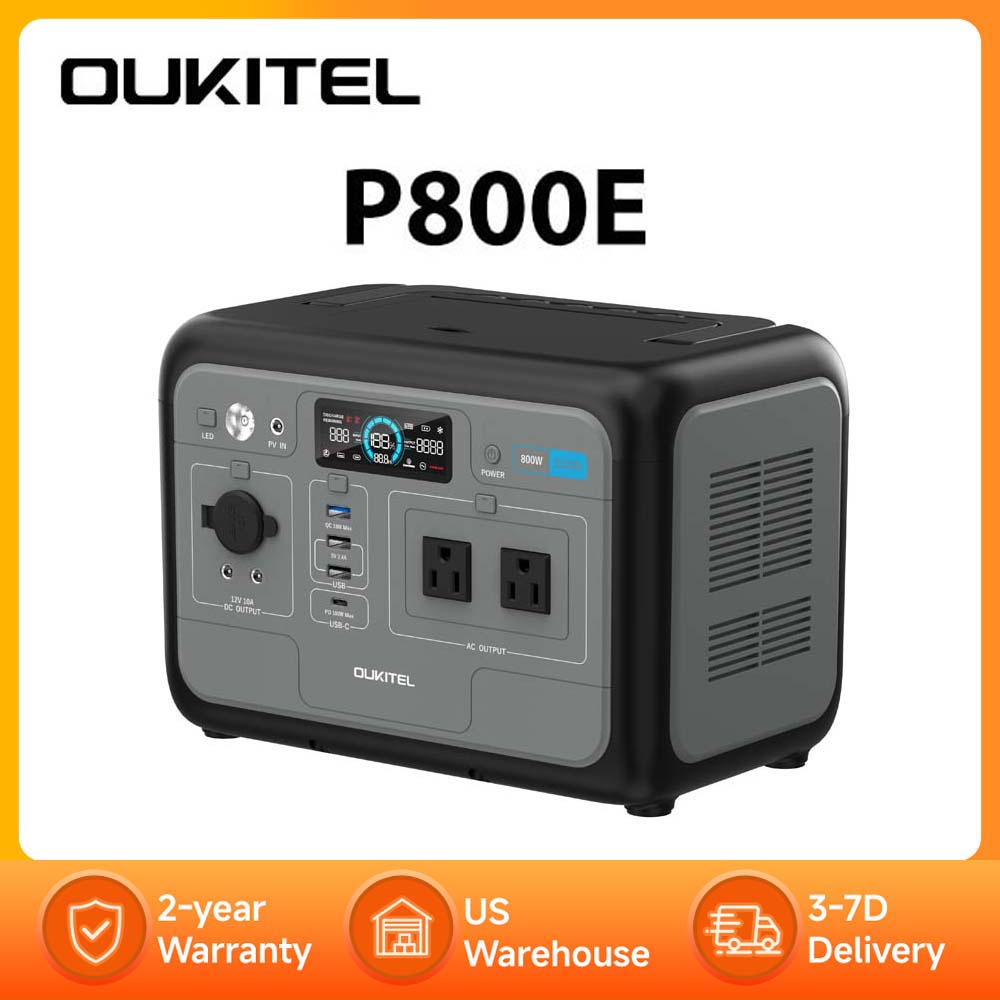 OUKITEL P800E Draagbare Powers - Outdoor Power Source recensie en prijs