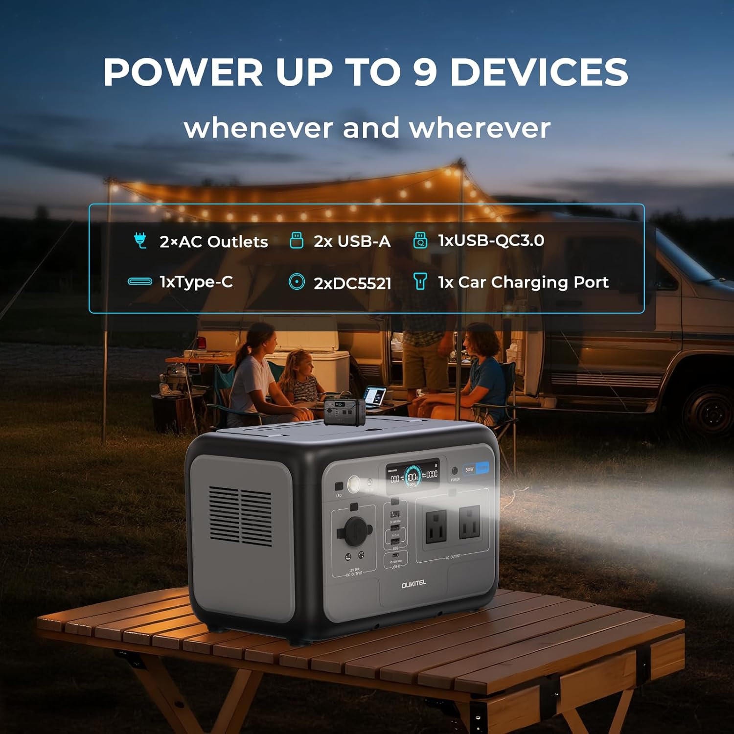 OUKITEL P800E Draagbare Powers - Outdoor Power Source recensie en prijs