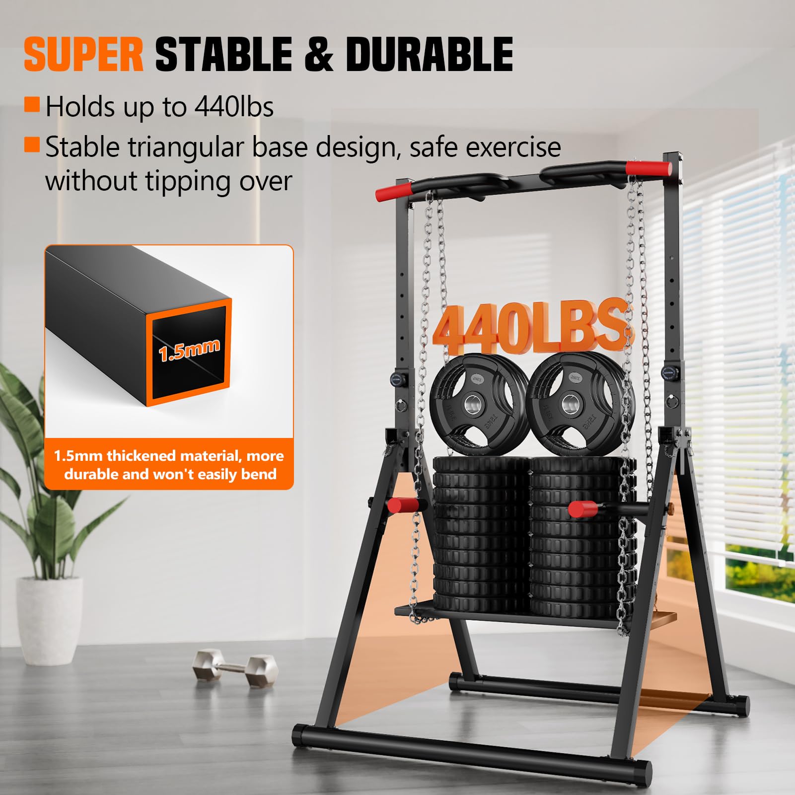 Opvouwbare Power Tower Pull Up - Outdoor Power Tower Pull Up Bar recensie en prijs