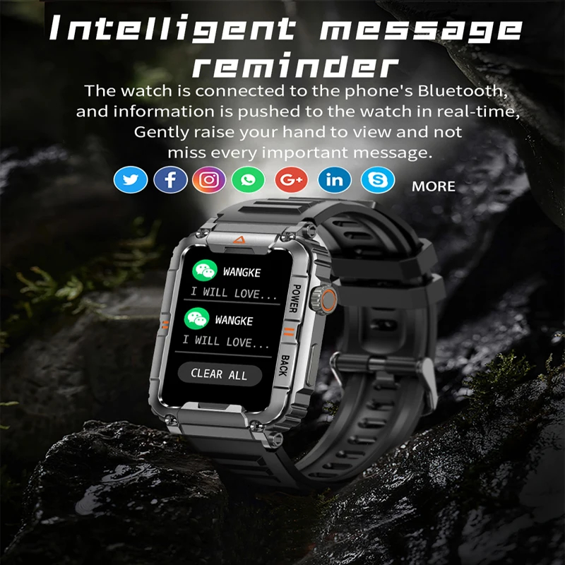 Militair Outdoor Smartwatch GP - Outdoor Power Hours recensie en prijs