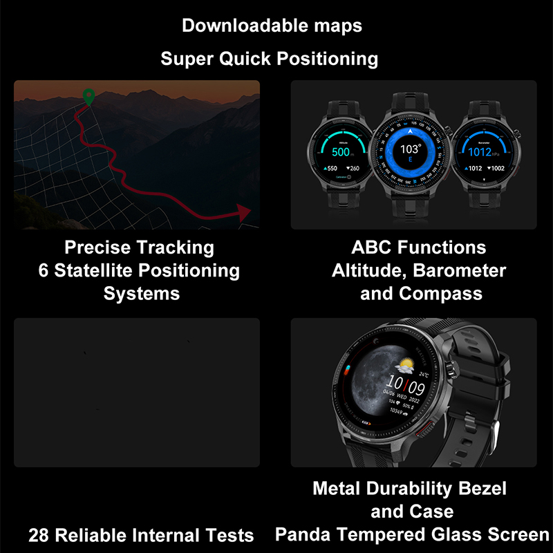 2026 Nieuwe GPS Smartwatch Sup - Outdoor Power Hours recensie en prijs