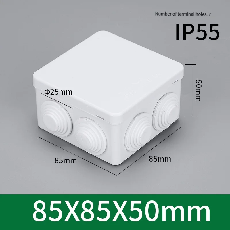 85 * 85 * 50 Outdoor Ip55 Plas - Outdoor Power Wire recensie en prijs