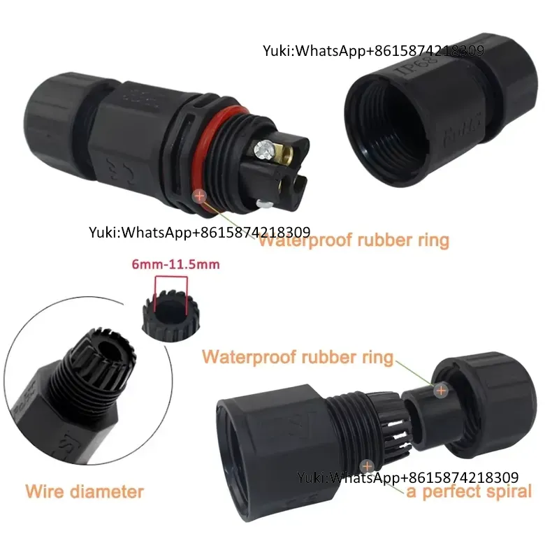 IP68 Waterdichte Kabel T Tap E - Outdoor Power Wire recensie en prijs