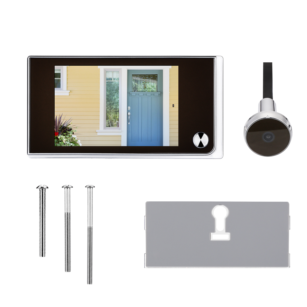3,5 inch camera kijkgaatje deu - Outdoor Power Monitor recensie en prijs