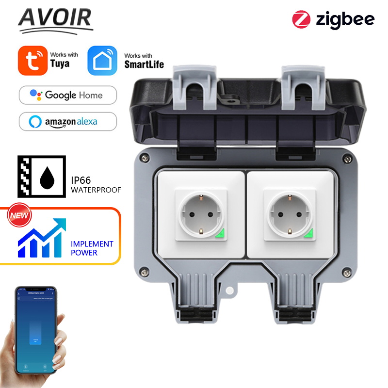 Avoir Tuya Zigbee Stopcontacte - Outdoor Power Module recensie en prijs