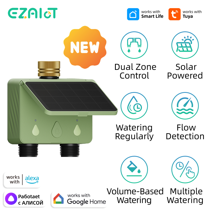 Slimme sproeier watertimer Tuy - Power Zone Outdoor Timer recensie en prijs