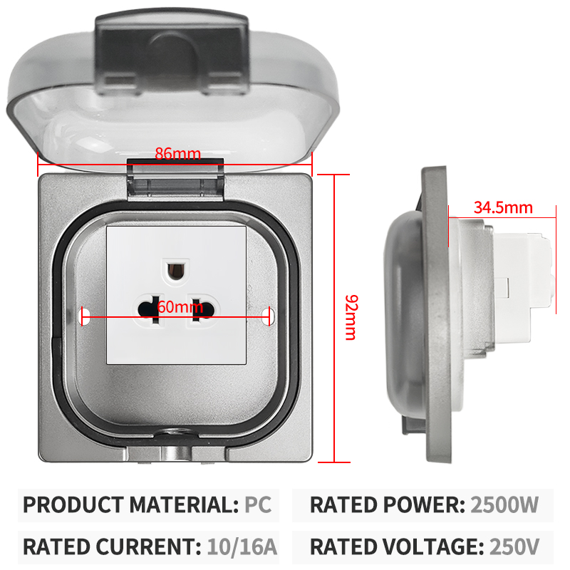 IP65 waterdichte buitencontact - Outdoor Power Module recensie en prijs