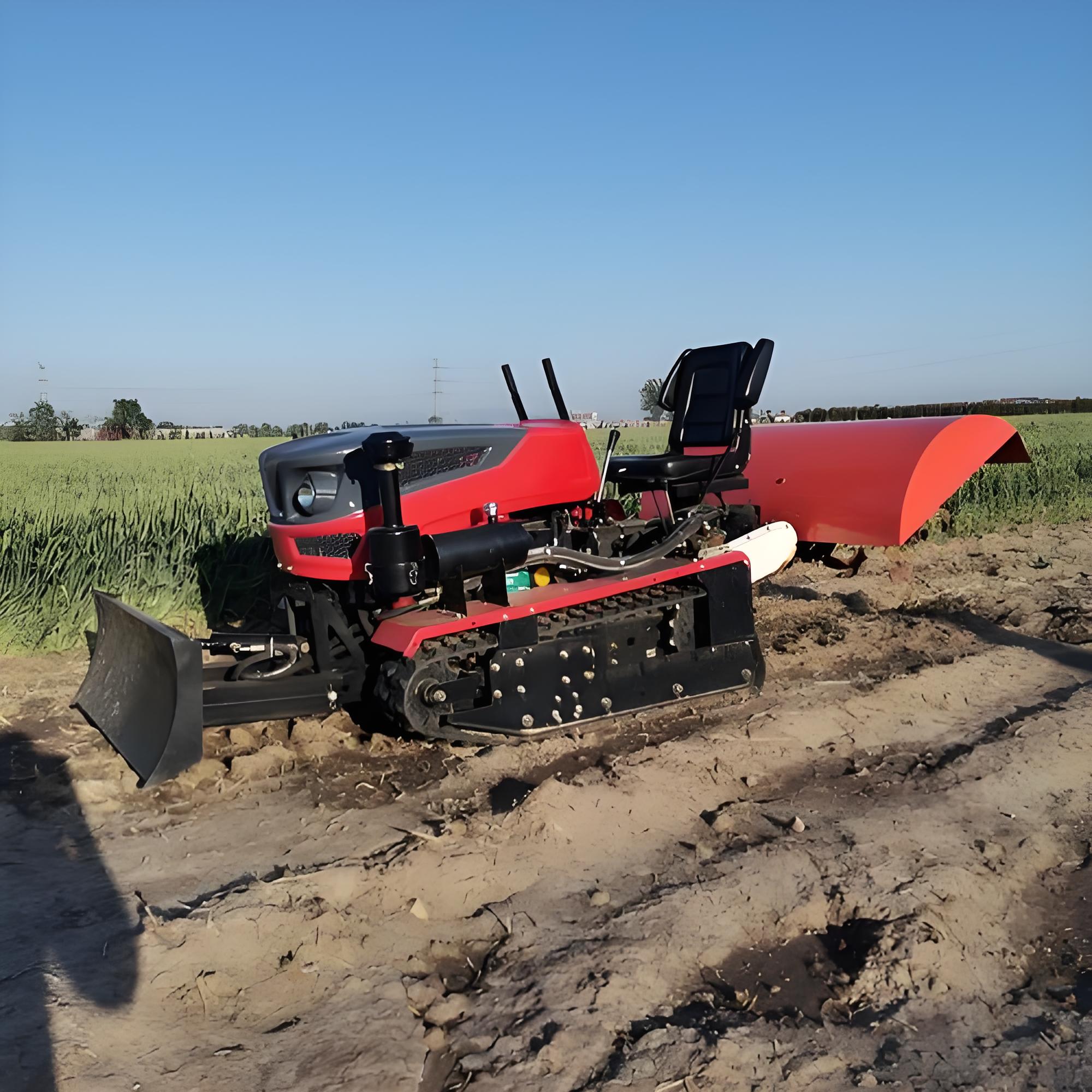 Rijdende rotorkopeg, mini-trac - Garden Tiller Mini recensie en prijs