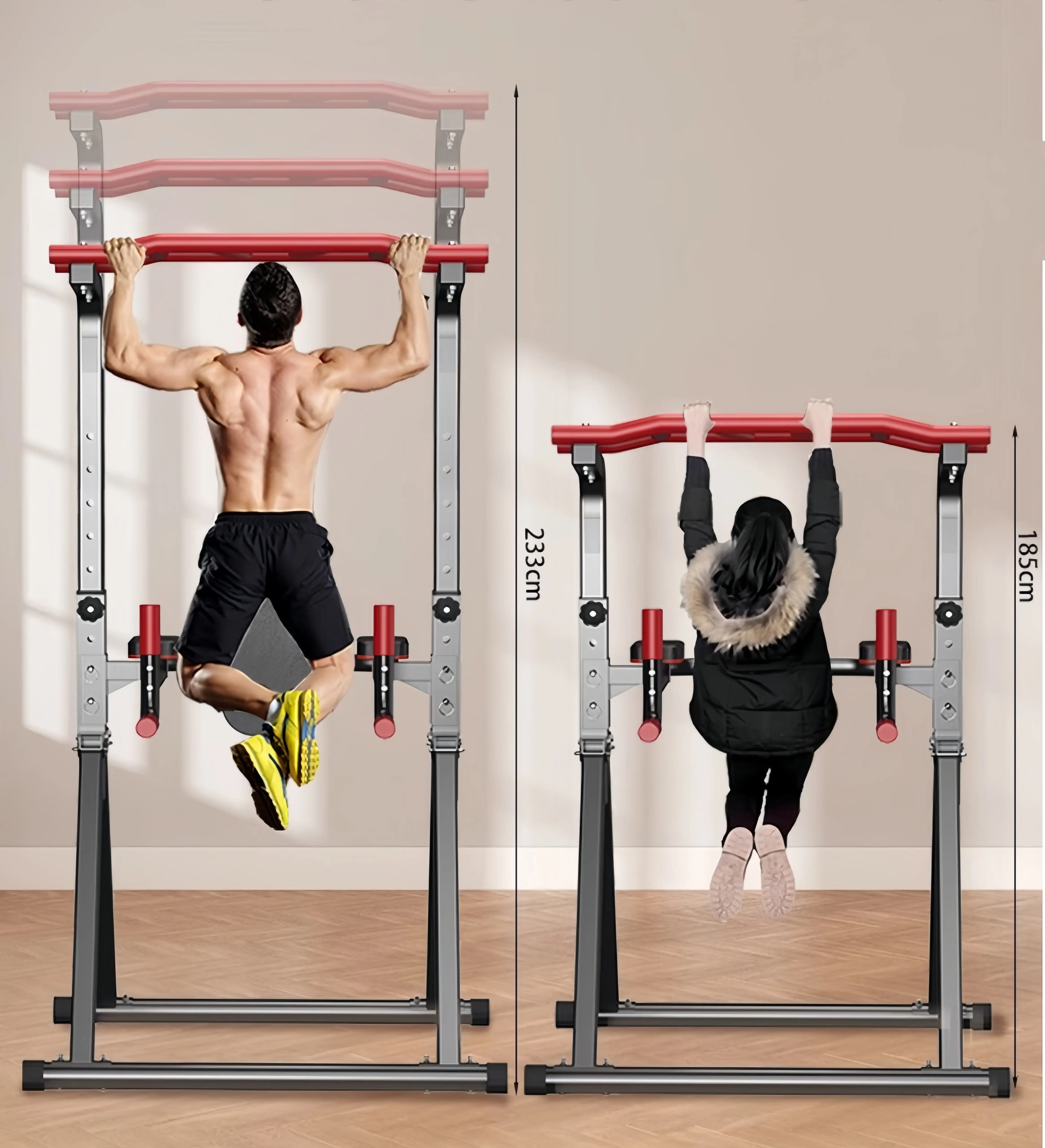 Opvouwbare Power Tower met pul - Outdoor Power Tower Pull Up Bar recensie en prijs